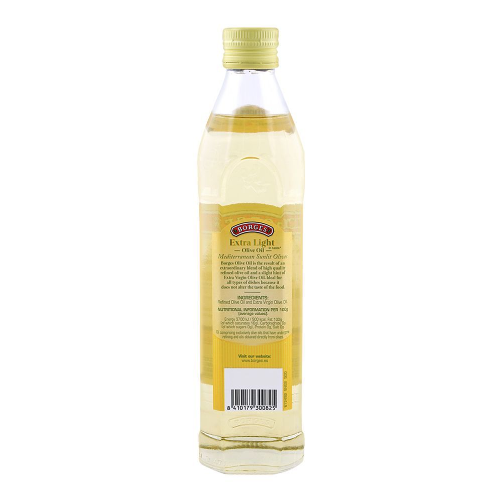 Borges Olive Oil Extra Light 500ml - Image 2