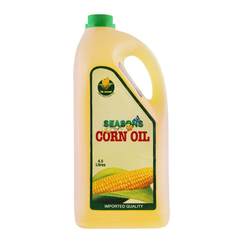 Season's Corn Cooking Oil, 4.5 Litres, Bottle - Main Image