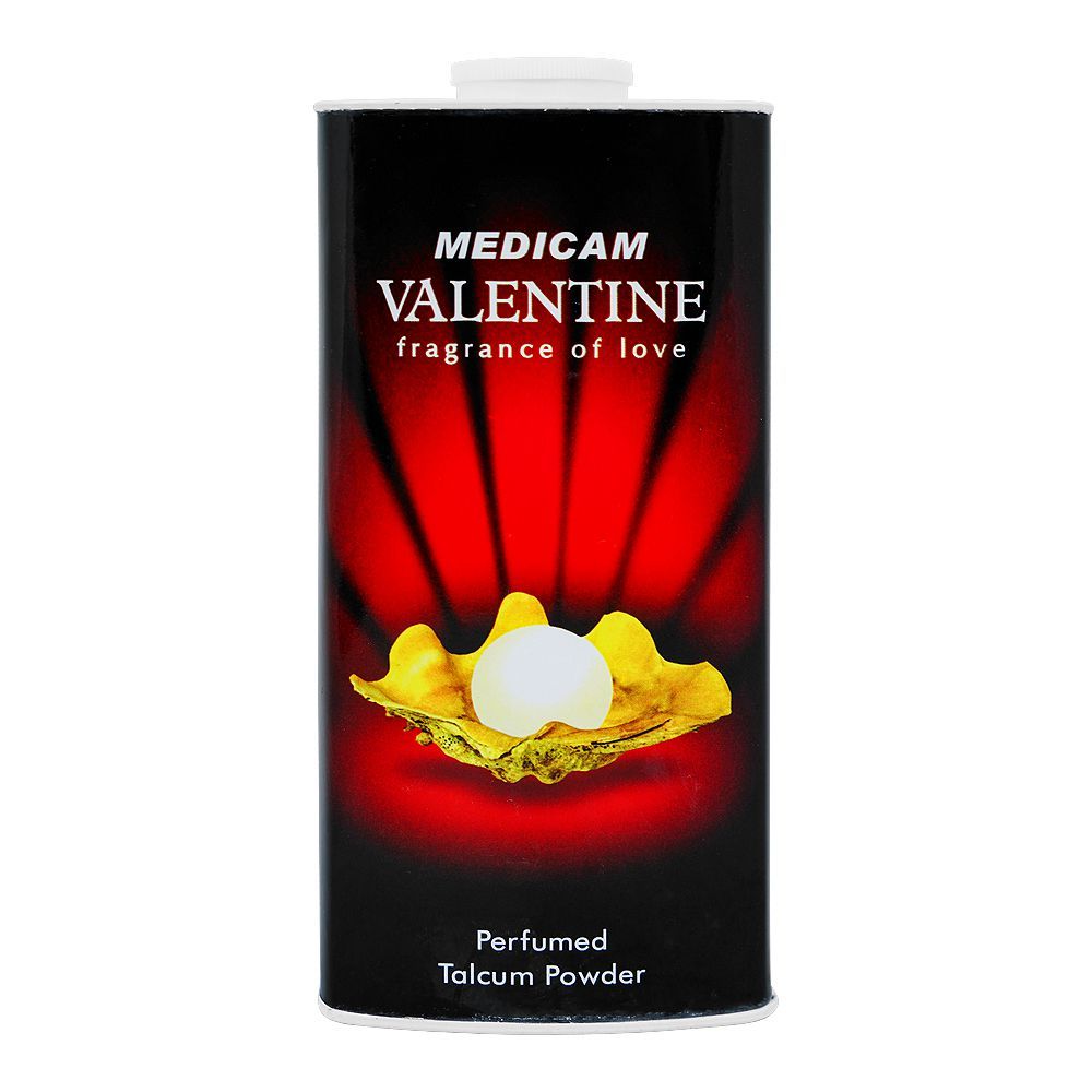 Medicam Valentine Perfumed Talcum Powder, 250g - Main Image