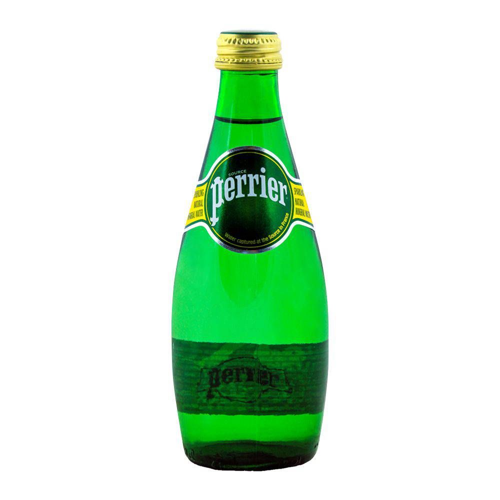 Perrier Sparkling Natural Mineral Water 330ml Bottle - Main Image