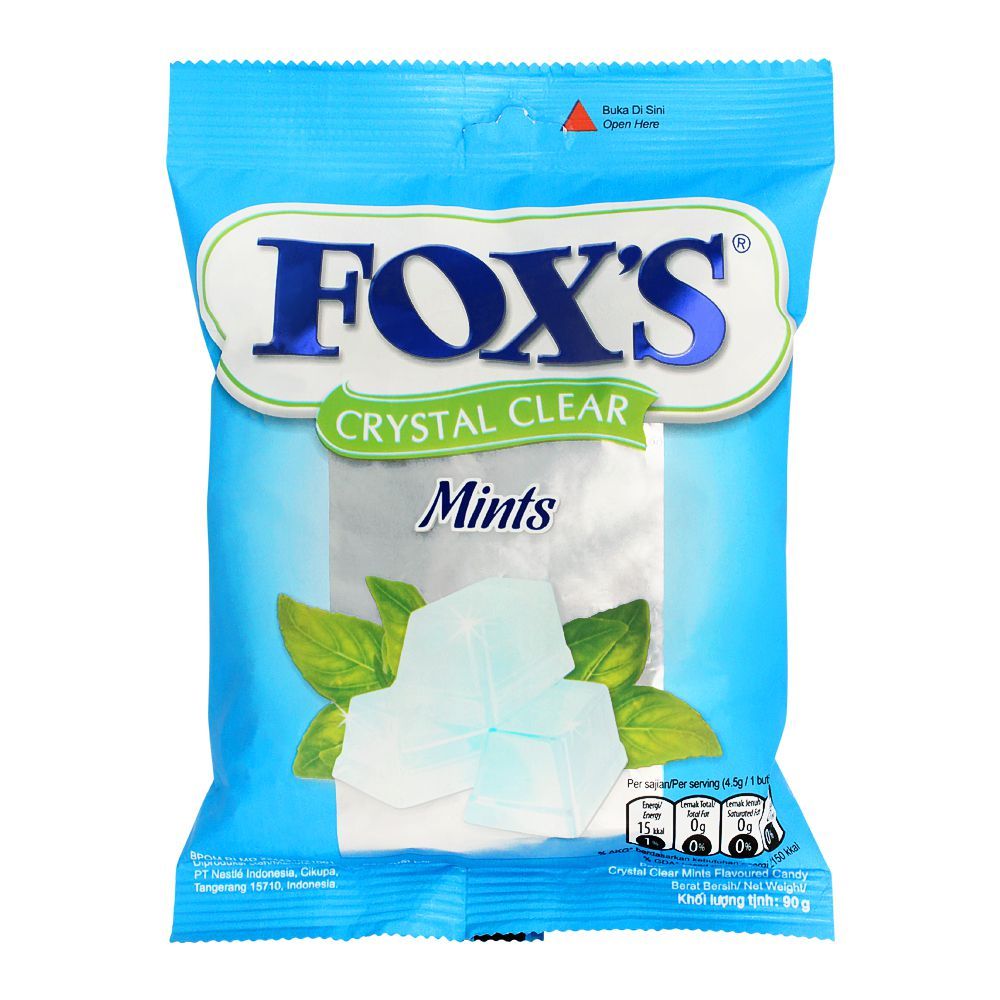 Fox's Mint Candies, Pouch, 90g - Main Image