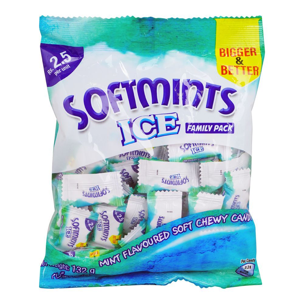 Soft Mint Ice, Cool Chewy Mints, 132g - Main Image