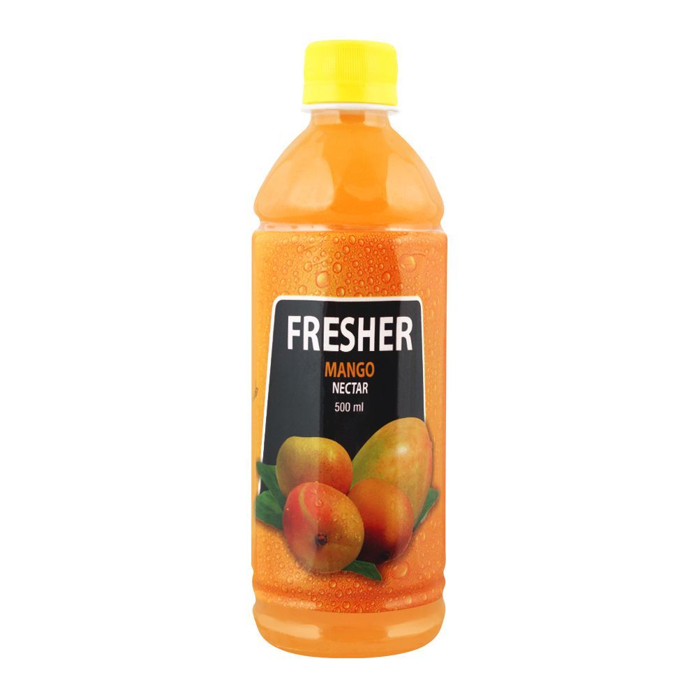 Fresher Mango Nectar Fruit Drink, 500ml, Bottle - Main Image