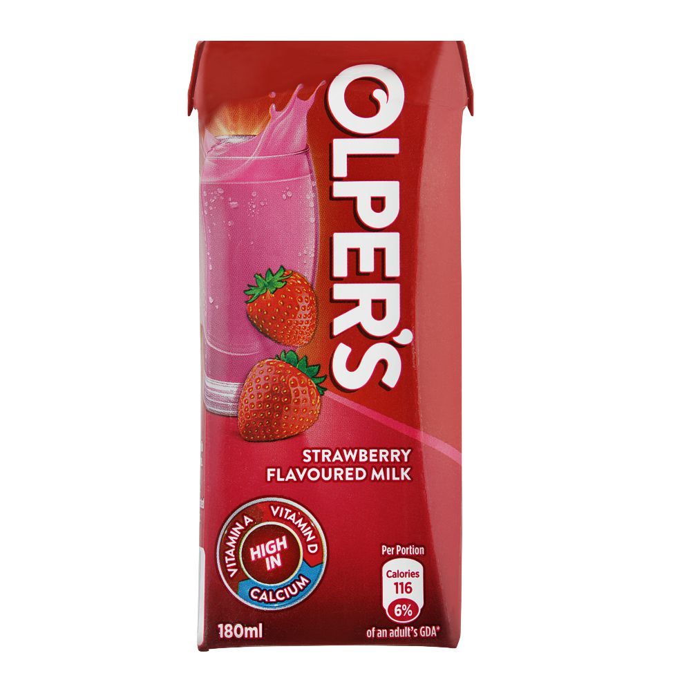 Olper's Strawberry Flavoured Milk, 180ml - Main Image