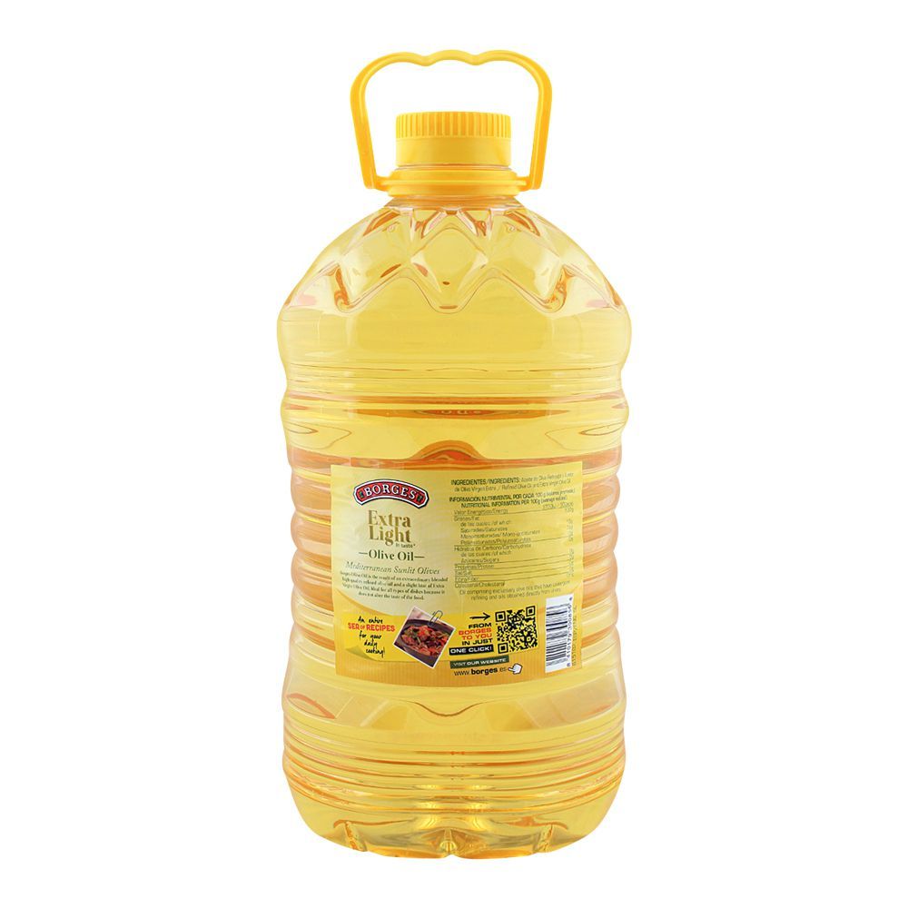 Borges Olive Oil Extra Light 5000ml - Image 2