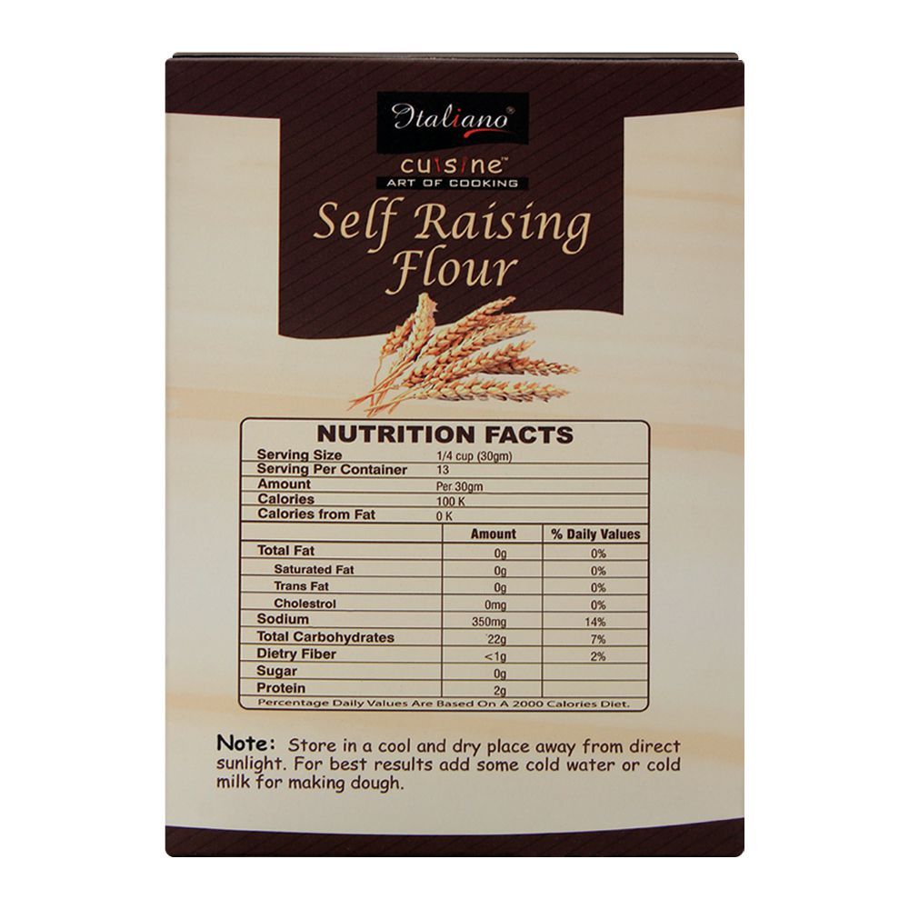 Italiano Self Raising Flour, 400g - Image 2