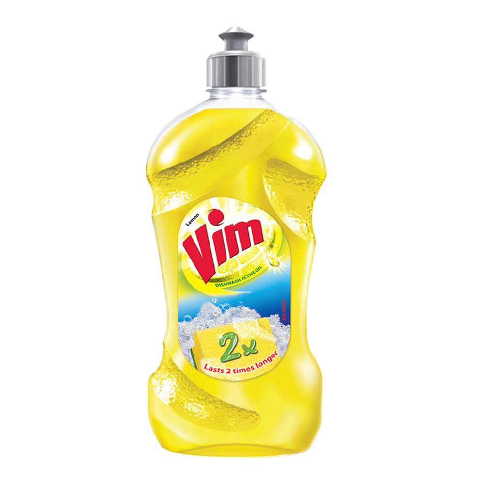 Vim Lemon Dishwash Active Gel 500ml - Main Image