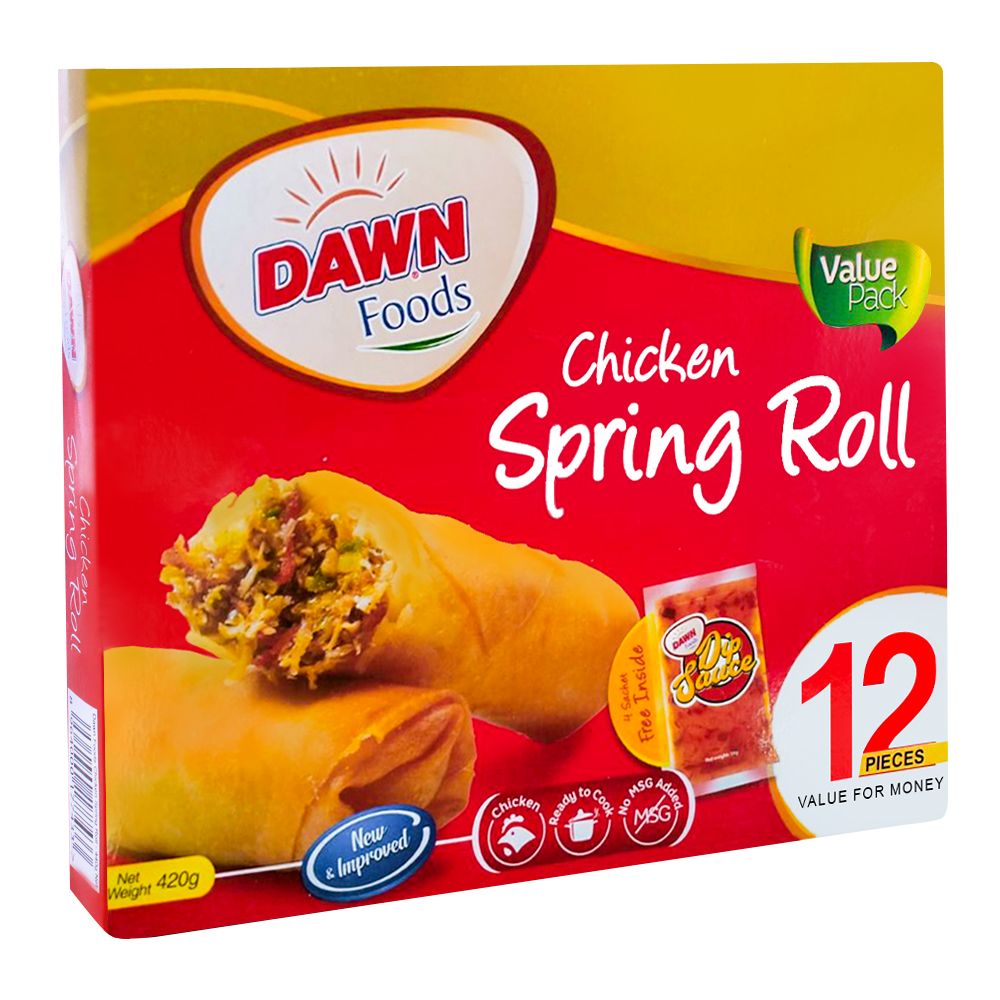 Dawn Chicken Spring Roll, 12-Pack, 420g - Main Image