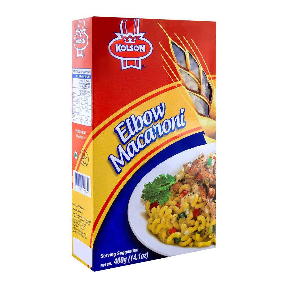 Kolson Elbow Macaroni 400g Box - Main Image