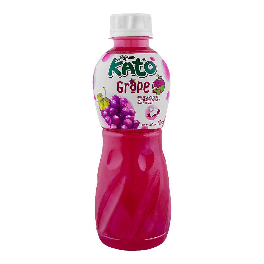 Kato Grape Juice, 320ml Bottle - Main Image