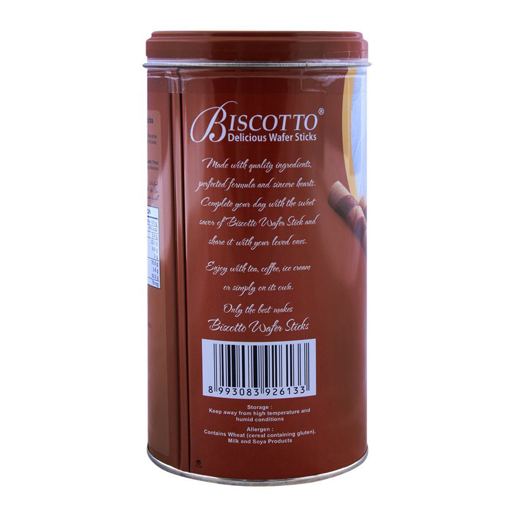 Biscotto Cappuccino Wafer Sticks 370gm - Image 3