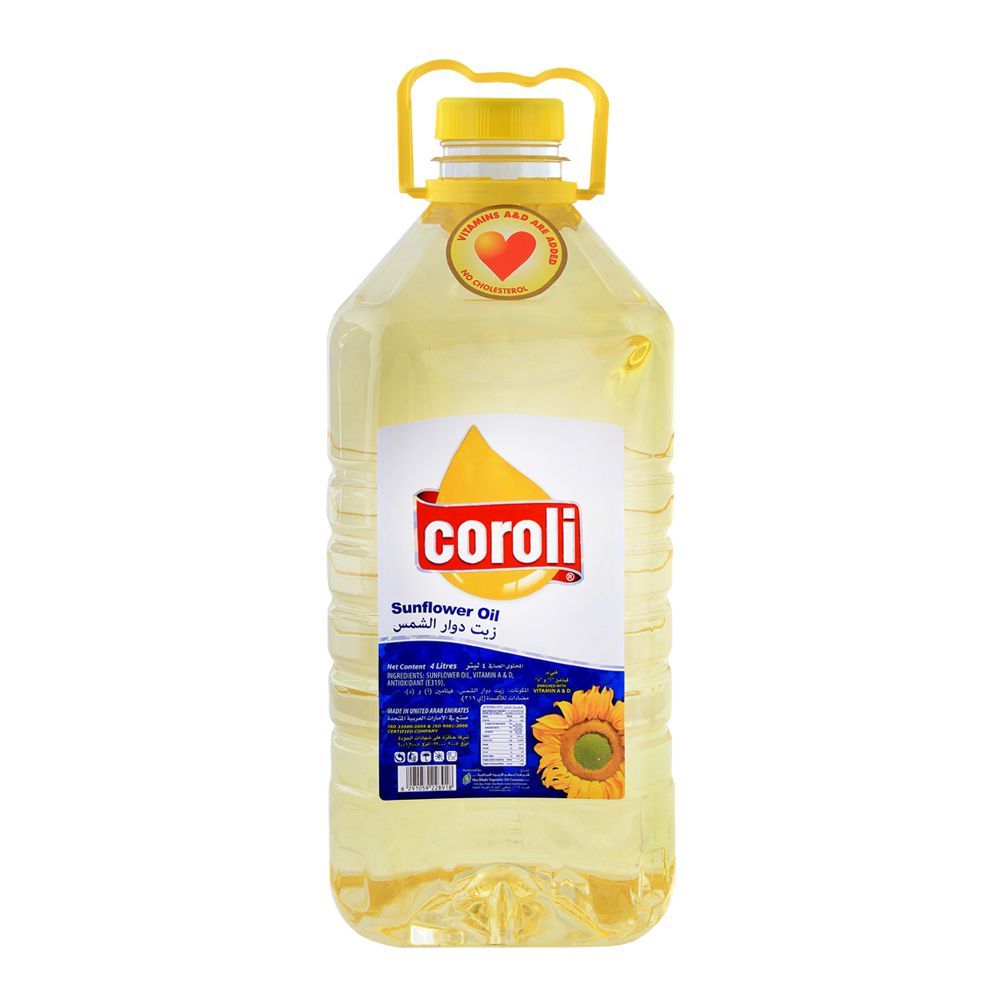 Coroli Sunflower Oil 4 Litres - Main Image