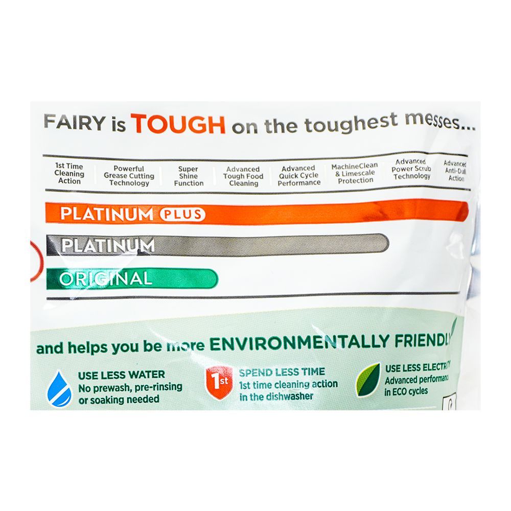 Fairy Platinum Dishwashing All-In-One Tablet, 51-Pack - Image 3