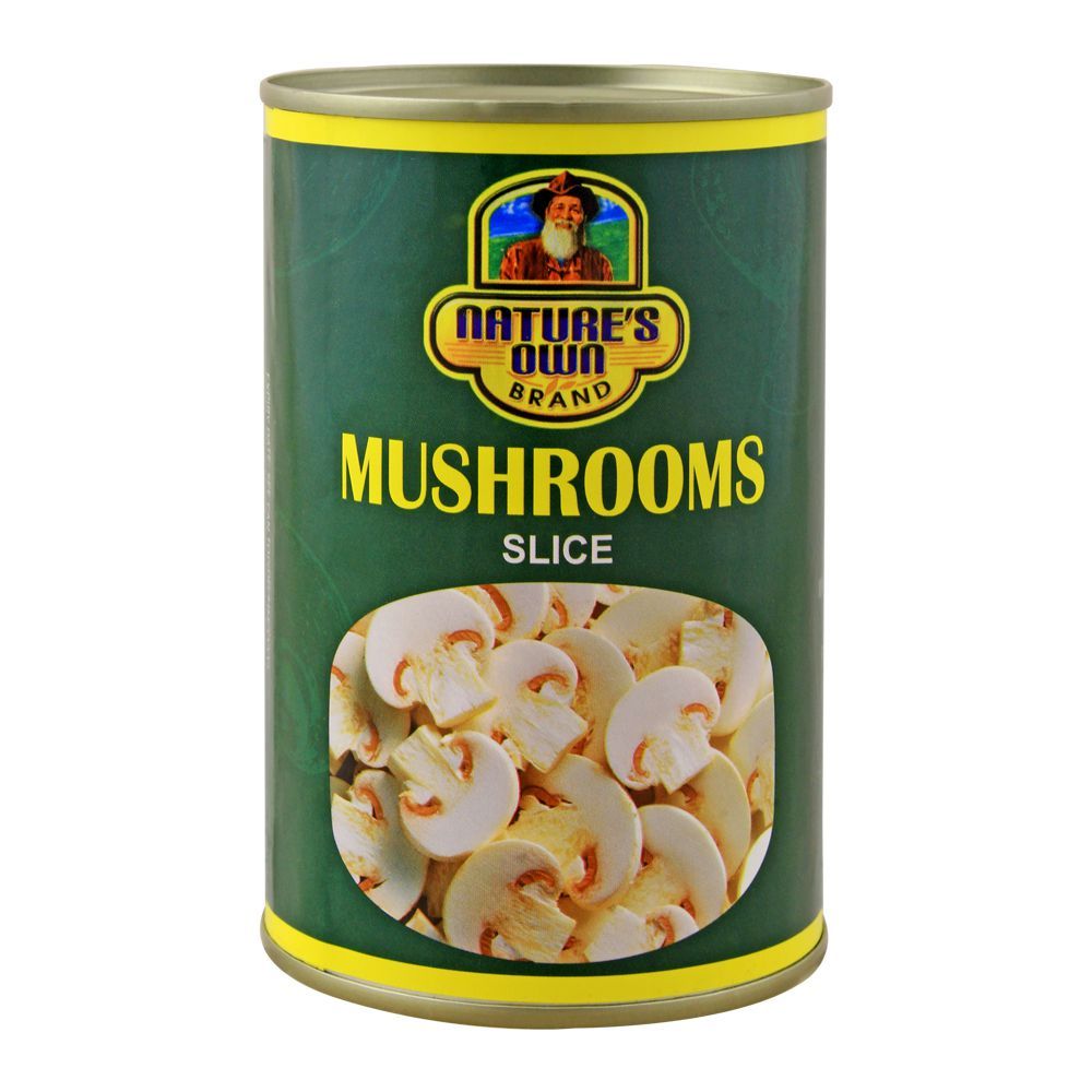 Nature's Own Brand Mushrooms Slice, Tin, 400g - Main Image