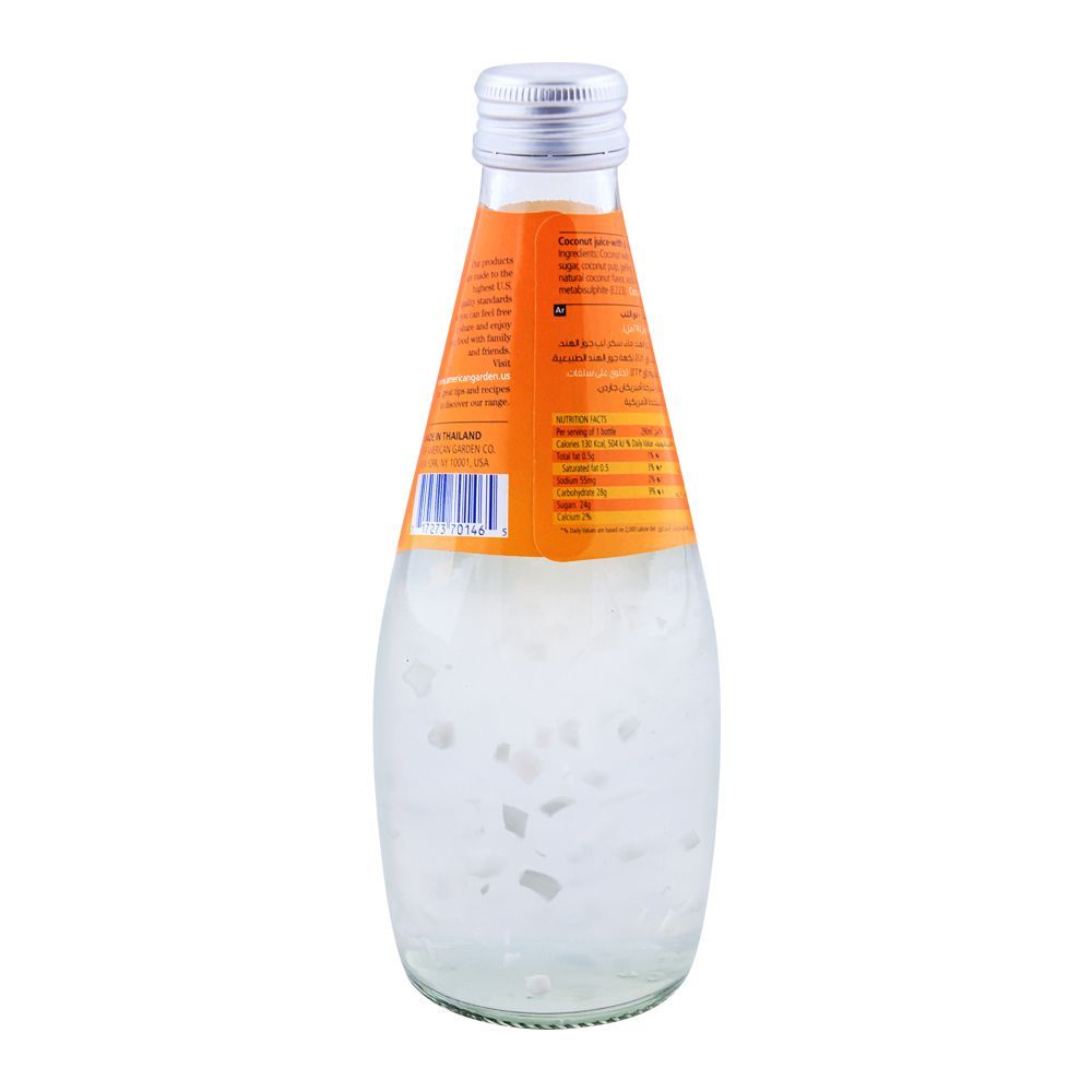 American Garden Coconut Juice With Pulp 300ml - Image 2