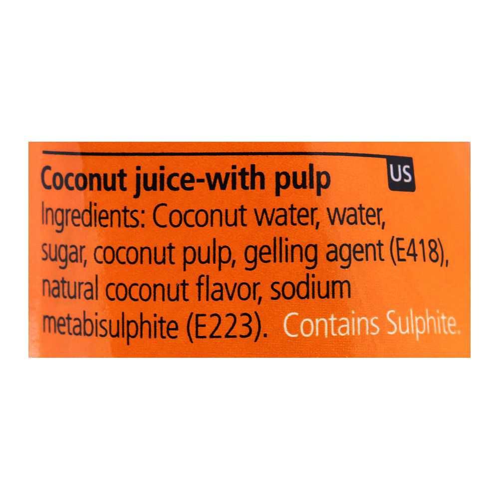 American Garden Coconut Juice With Pulp 300ml - Image 3