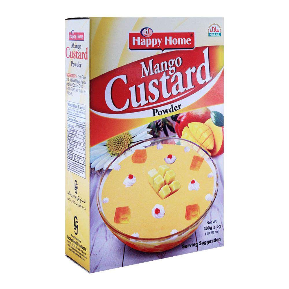 Happy Home Mango Custard Powder 300g - Main Image