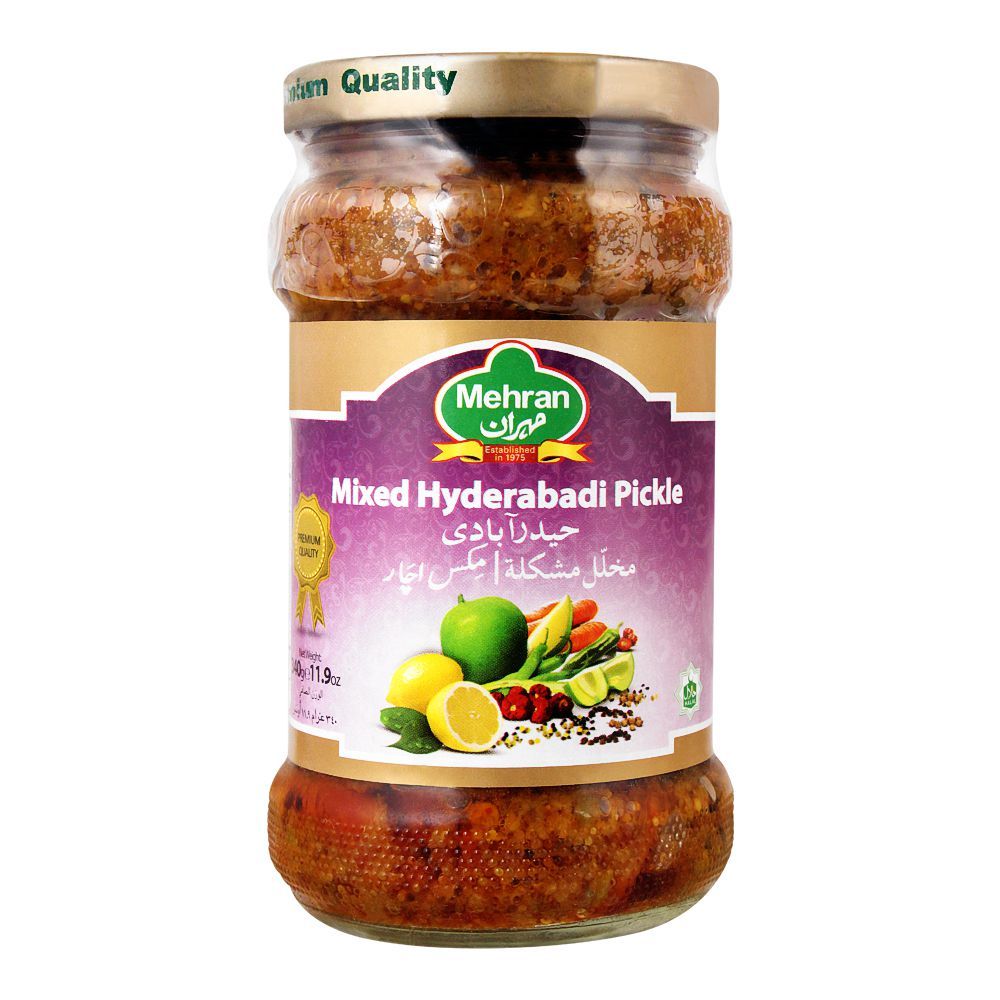 Mehran Mixed Hyderabadi Pickle 340g - Main Image