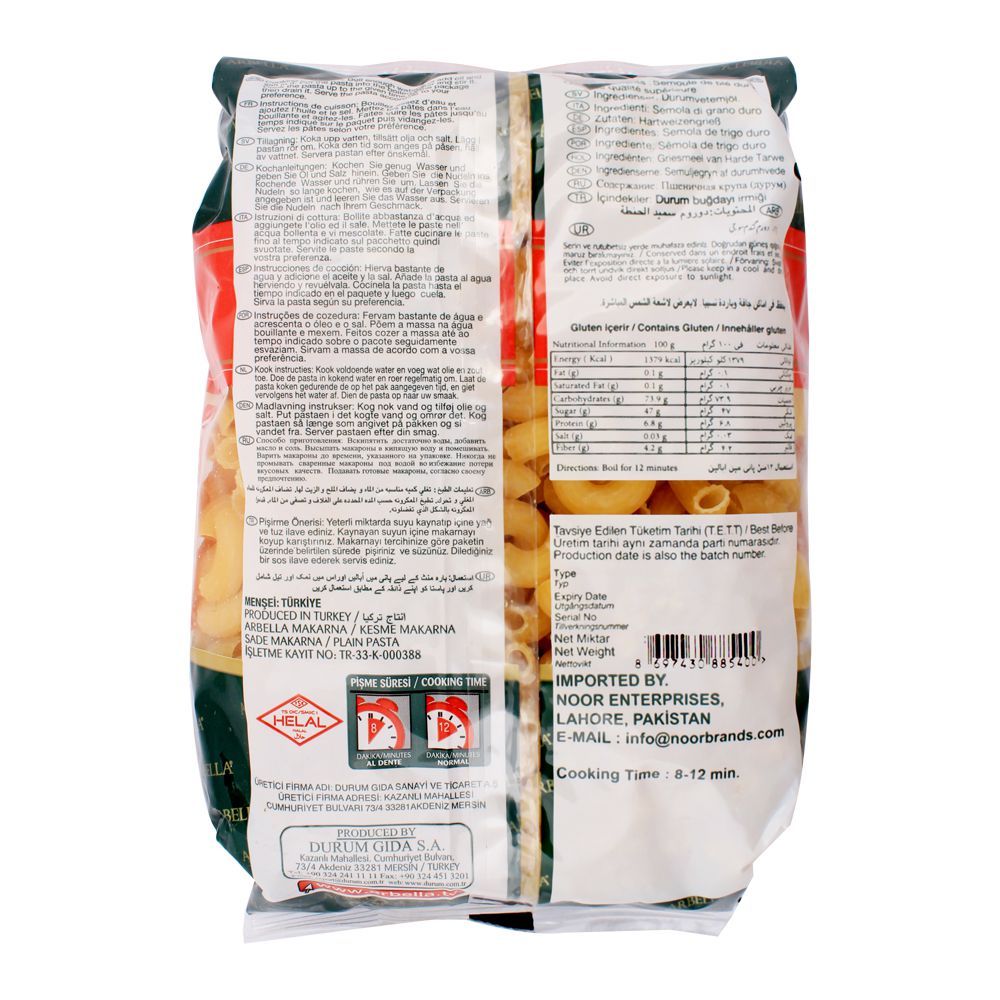 Arbella Elbows Pasta, 500g - Image 2