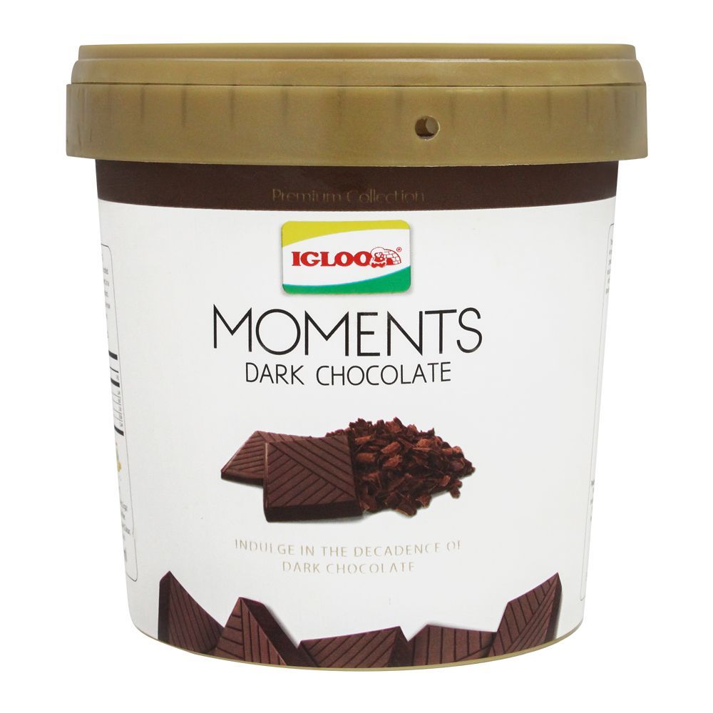 Igloo Moments Dark Chocolate Frozen Dessert, 1000ml - Main Image