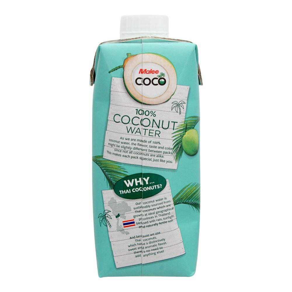 Malee 100% Coconut Water, 330ml - Image 2