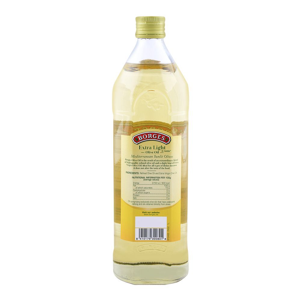 Borges Olive Oil Extra Light 1 Litre - Image 2