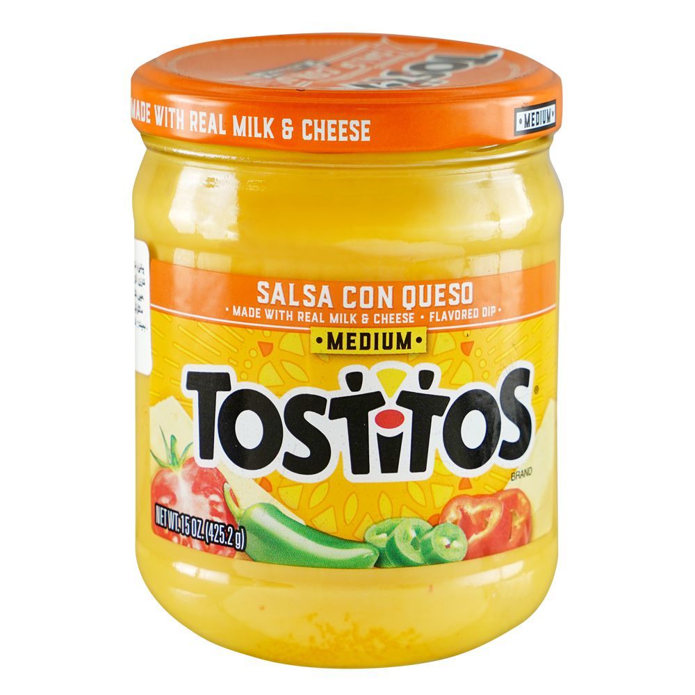 Tostitos Salsa Conqueso, Medium, 425.2g - Main Image