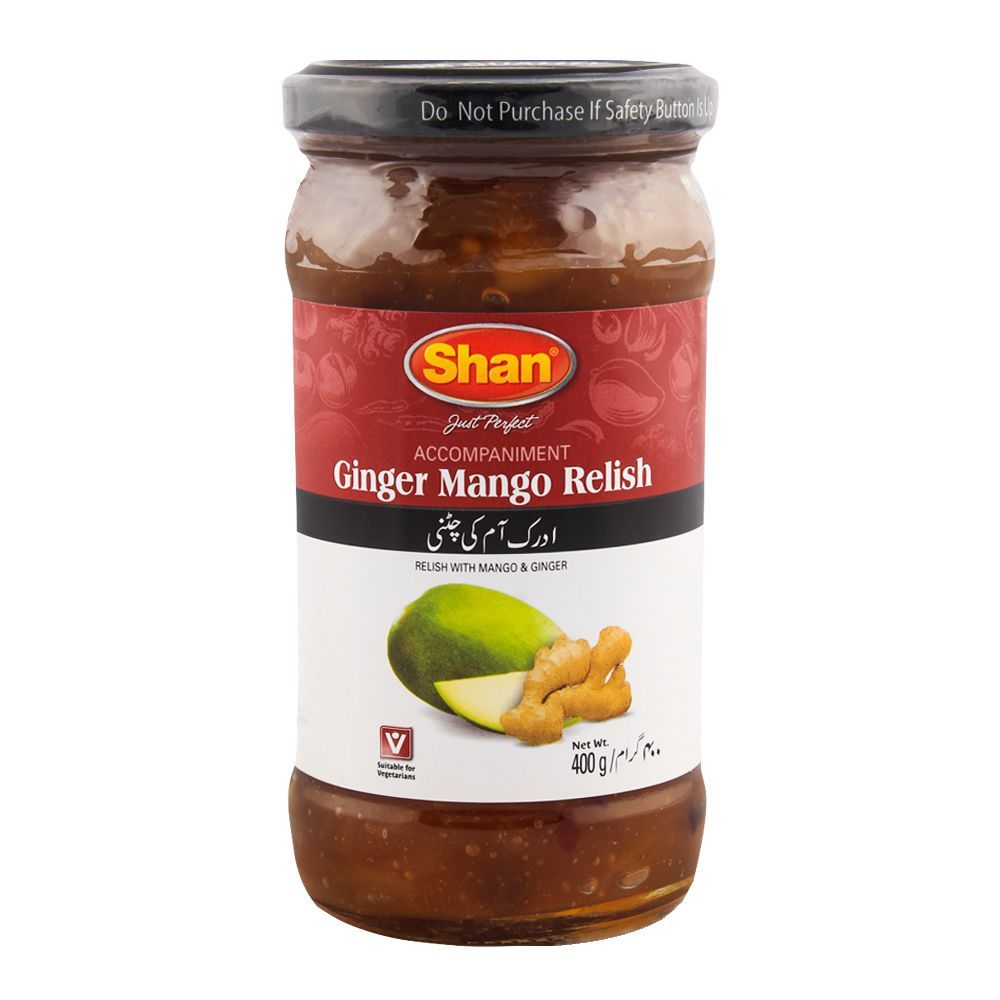 Shan Ginger Mango Chutney 400gm - Main Image