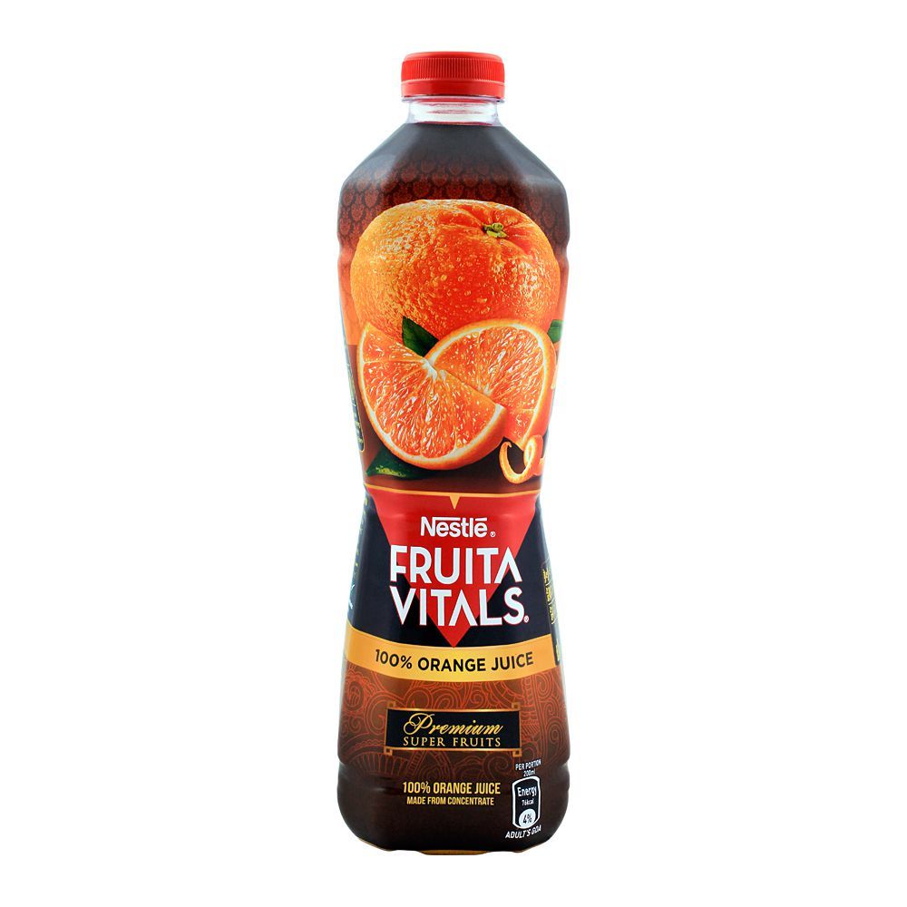 Nestle Fruita Vitals 100% Orange Juice, 1 Liter - Image 2