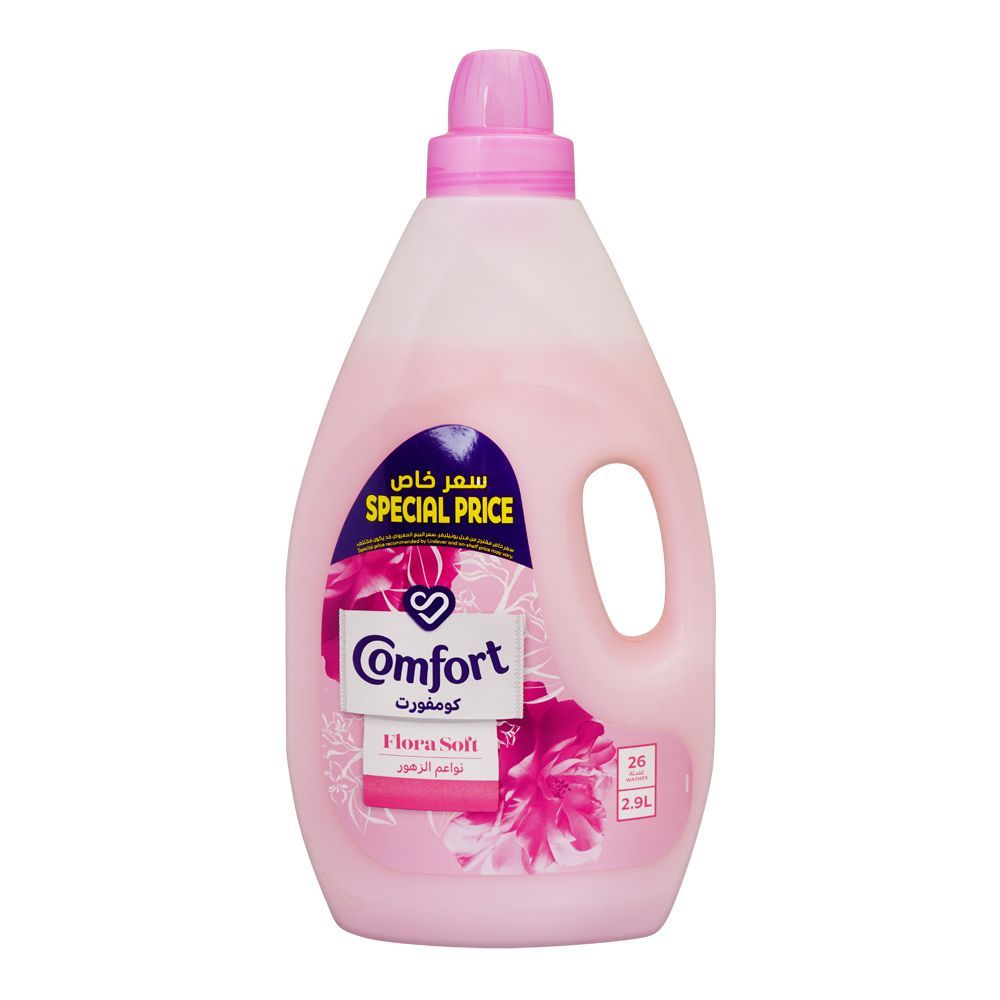 Comfort Fabric Conditioner, Flora Soft, 2.9 Liter - Main Image