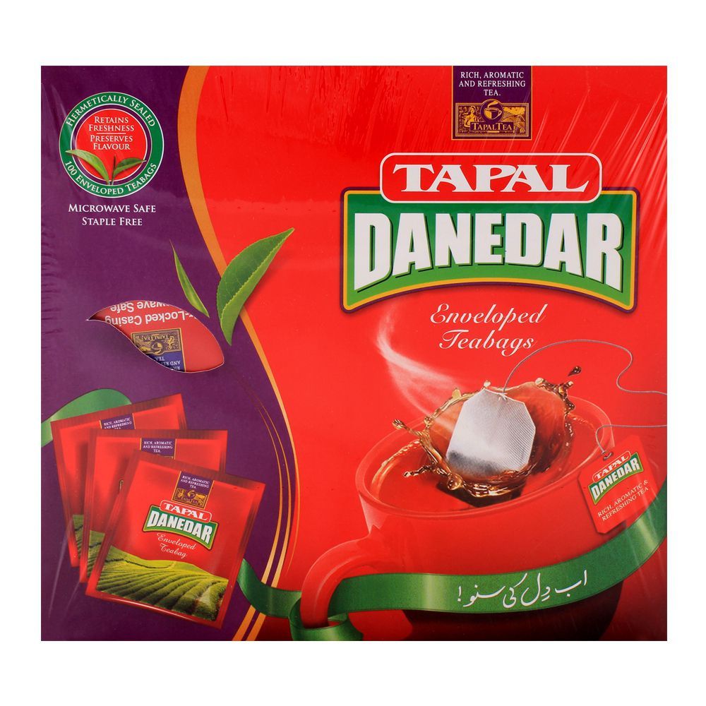 Tapal Danedar Tea Enveloped Tea Bags 100-Pack - Main Image