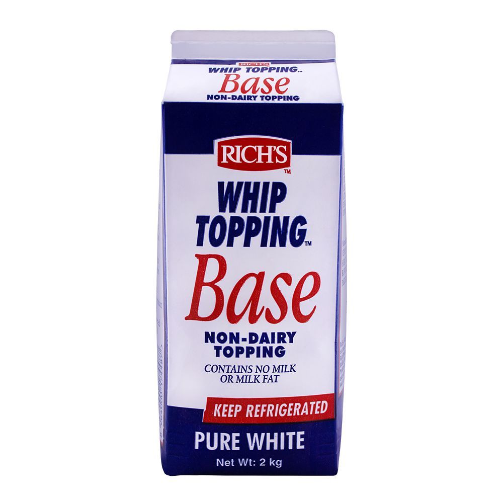 Rich's Whip Topping Base, Non-Dairy Topping, 2 KG - Main Image