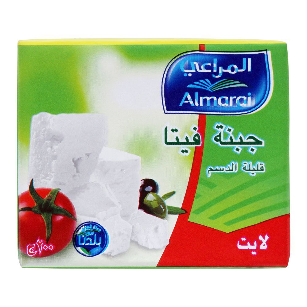 Almarai Feta Cheese, Low Fat, Lite, 200g - Image 2