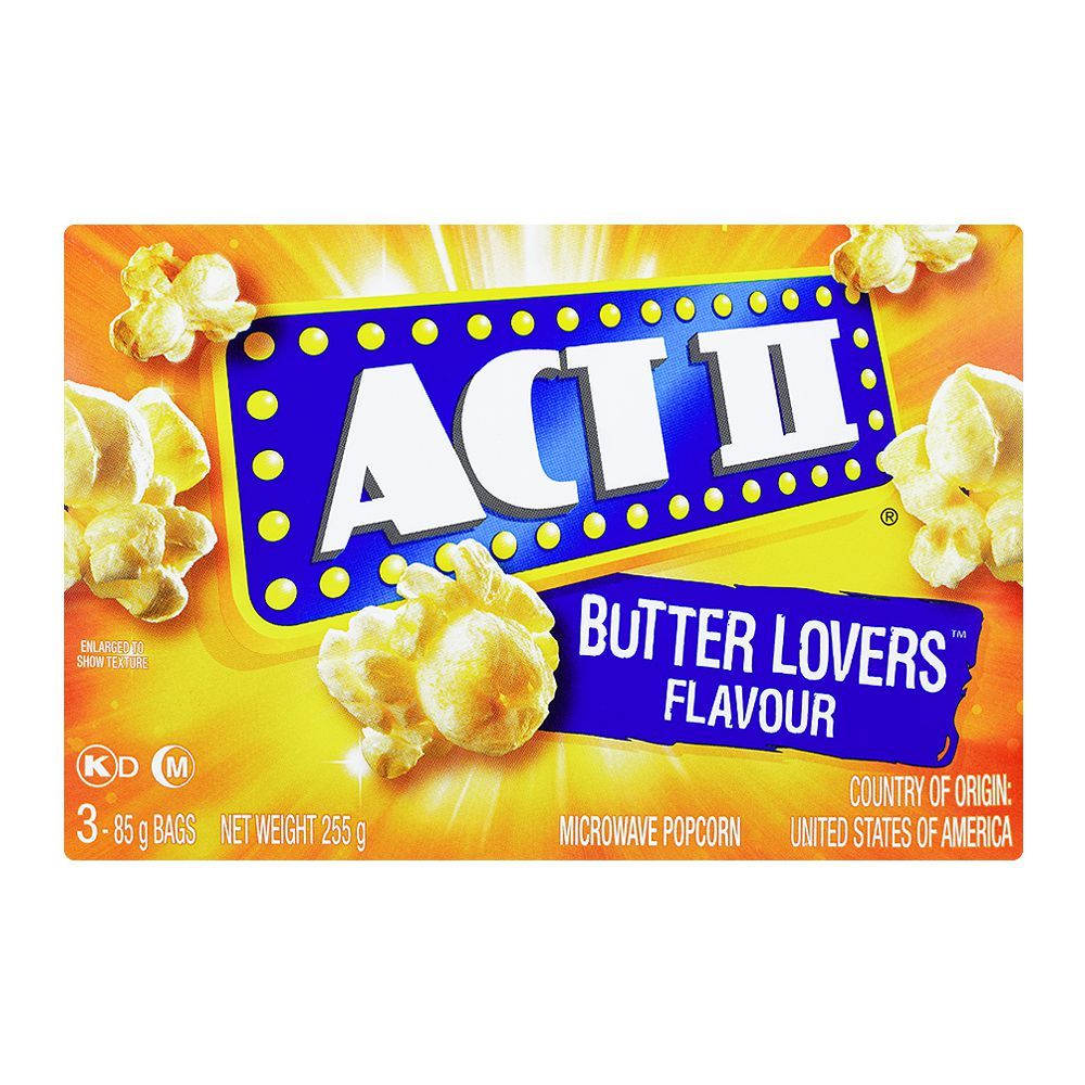 Act-ll Butter Lovers Popcorn, 255g - Image 2