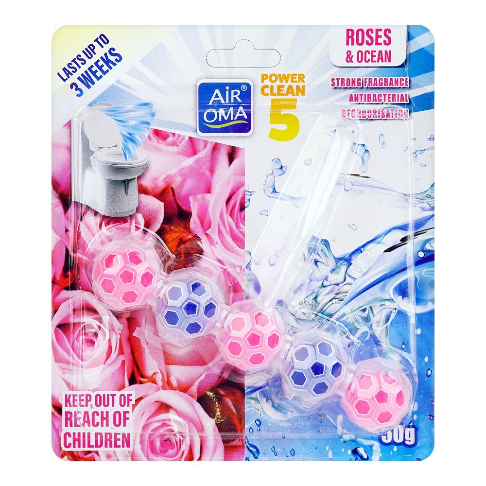 Air Oma Toilet Bowl Cleaner, 50g, 5-Pack - Main Image