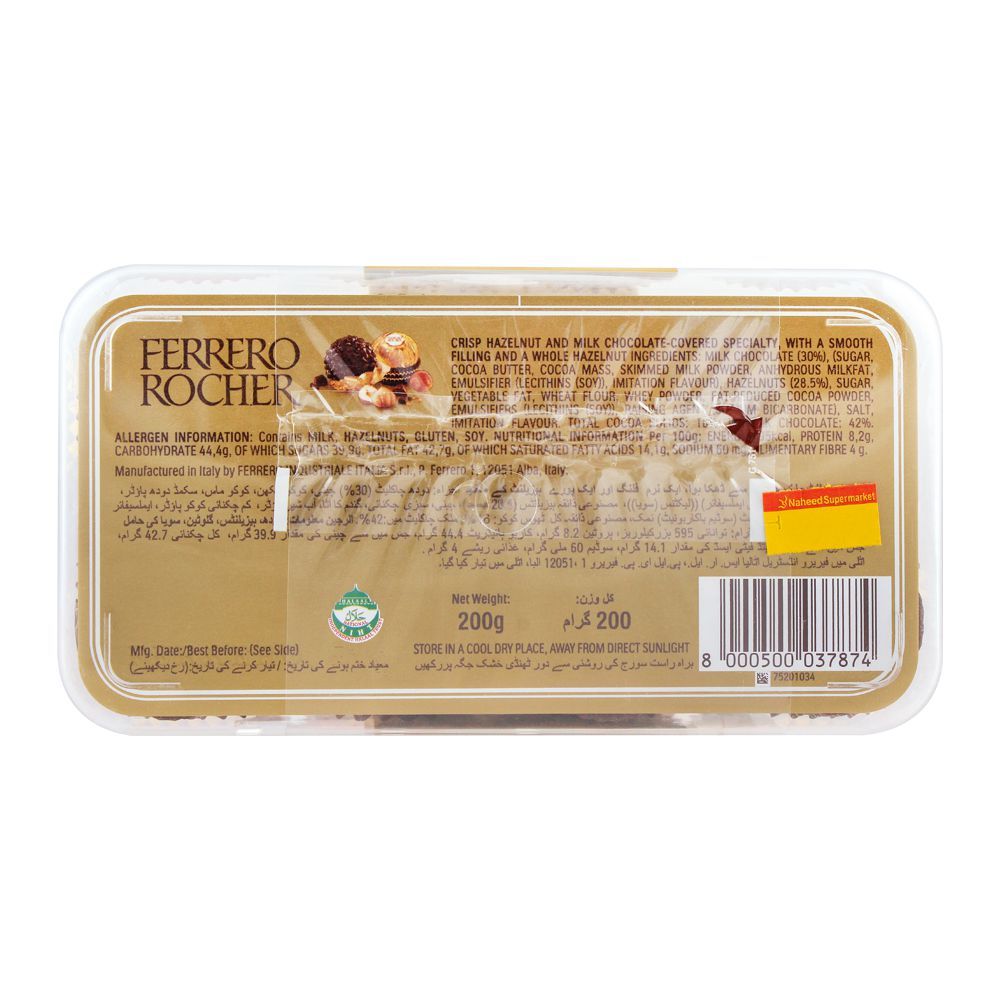 Ferrero Rocher Chocolate, T16, 200g - Image 2