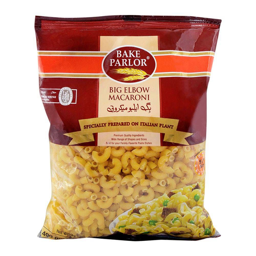 Bake Parlor Big Elbow Macaroni 400gm - Main Image