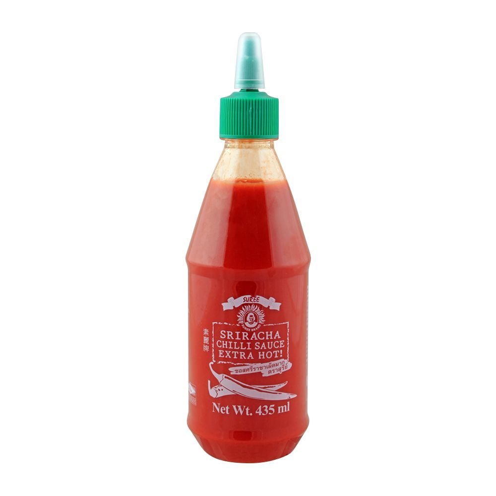 Suree Sriracha Chilli Sauce, Extra Hot, 435ml - Main Image