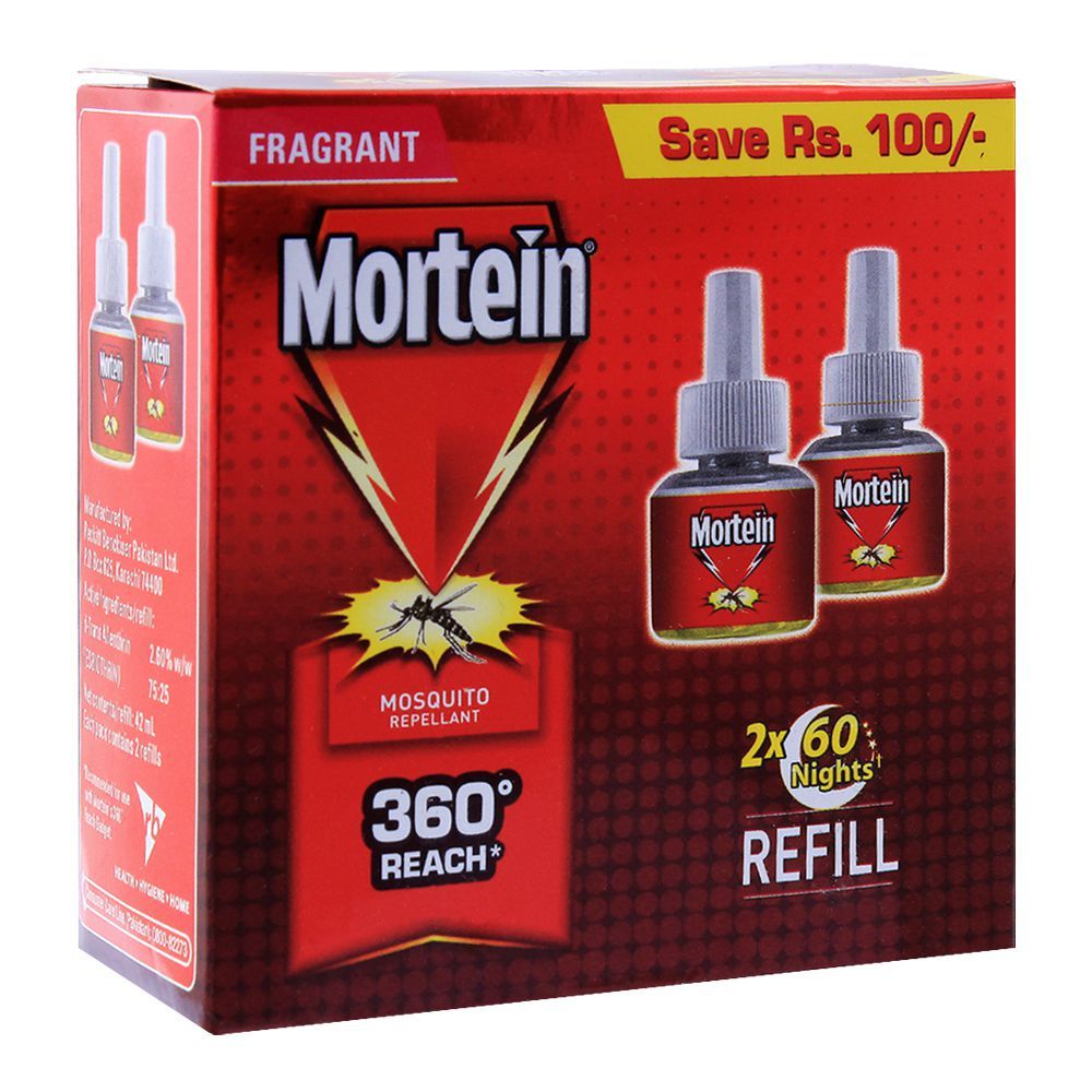 Mortein Fragrant Liquid Refill, 2 Pieces, Save Rs. 100 - Image 2