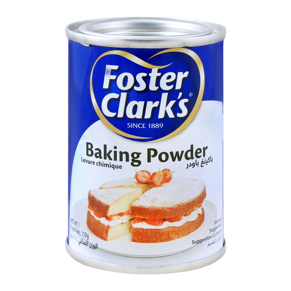 Foster Clark's Baking Powder, 110g, Tin - Main Image