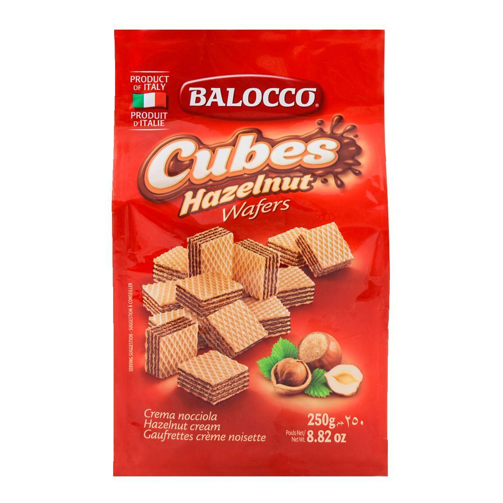 Balocco Wafers Hazelnut 250gm - Main Image