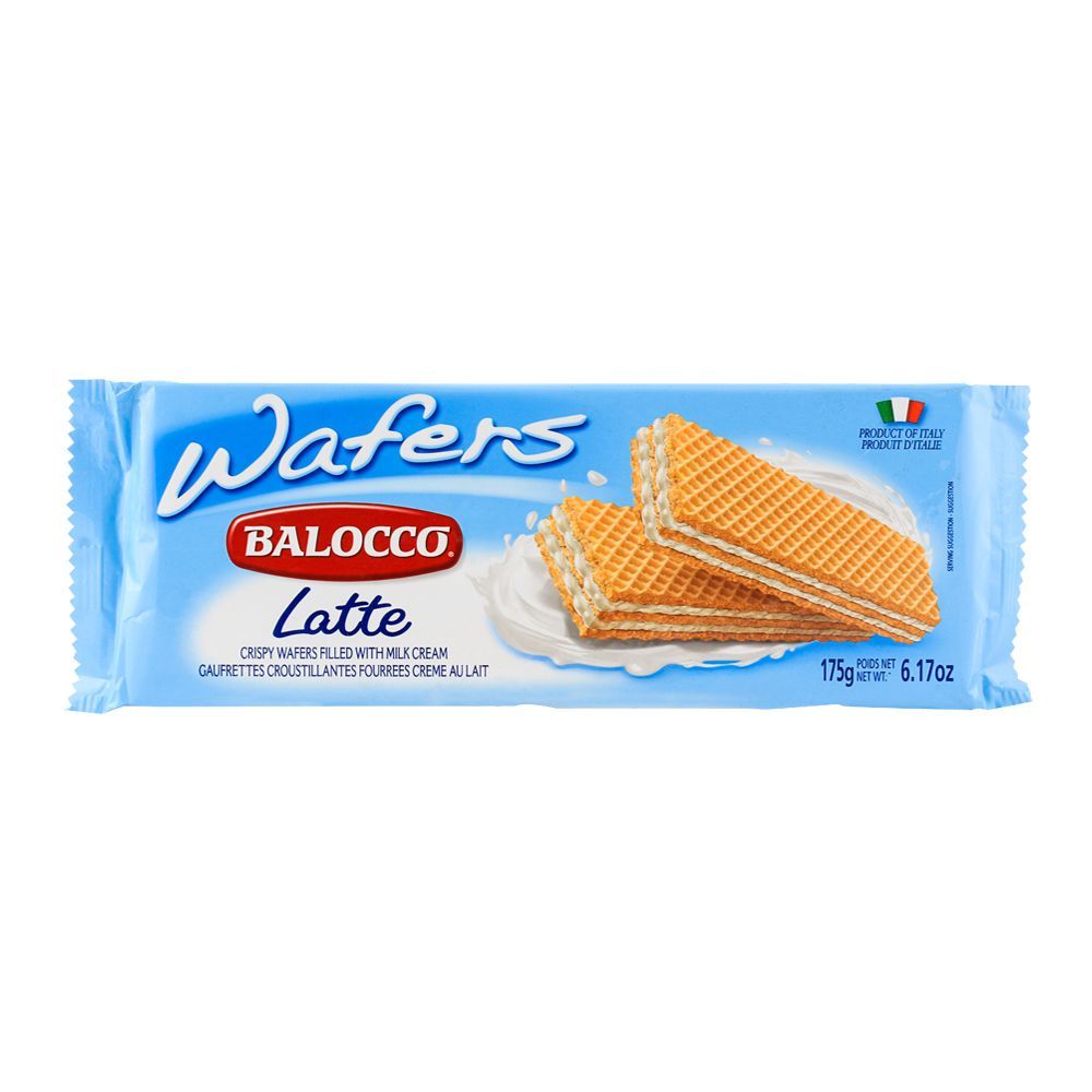 Balocco Wafers Latte Milk 175gm - Main Image