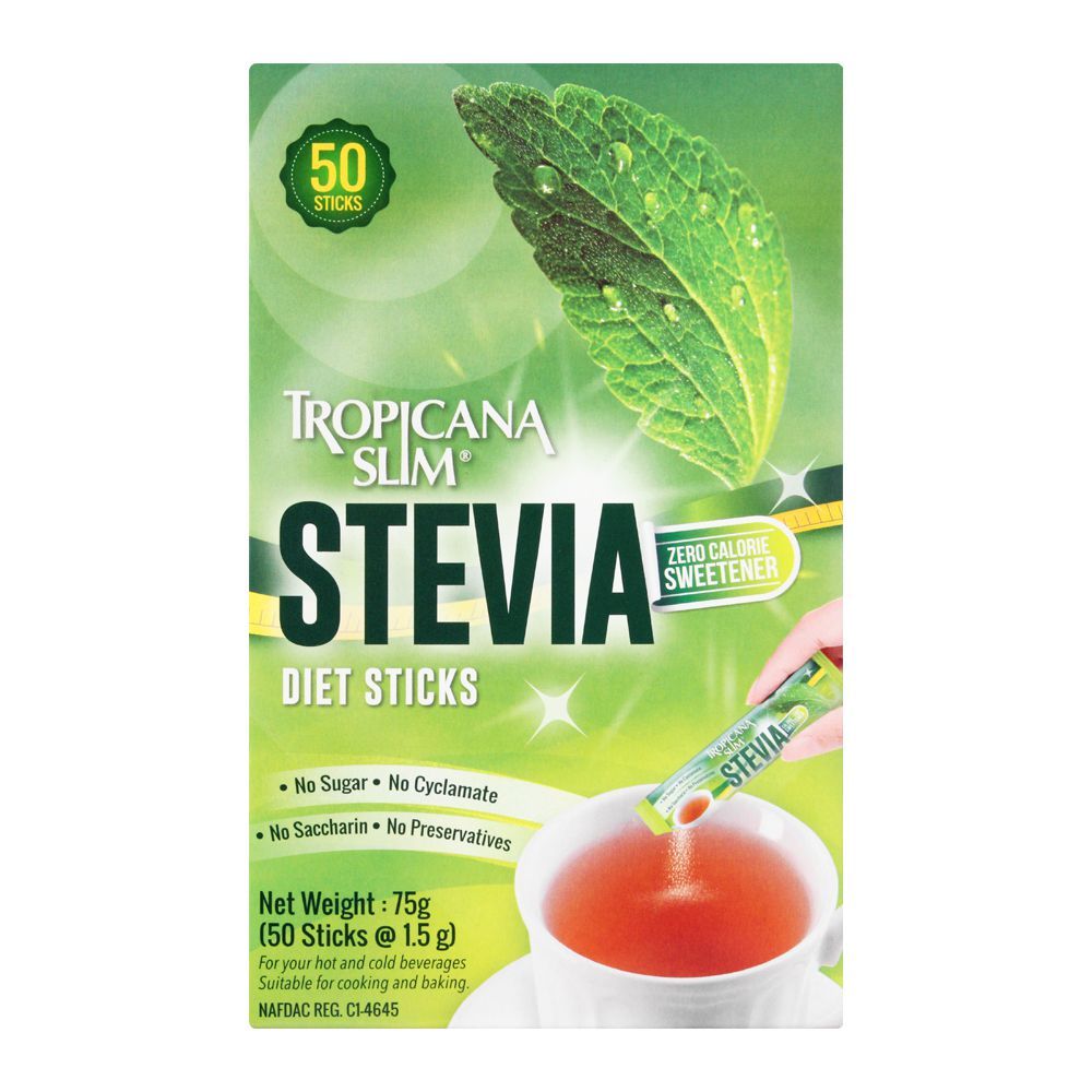 Tropicana Slim Zero Calorie Stevia Diet Sticks, 5-Pack - Image 2