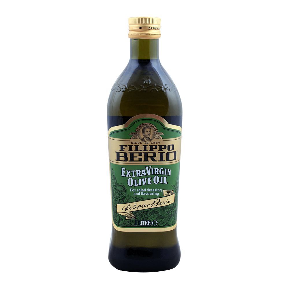 Filippo Berio Extra Virgin Olive Oil, For Salad Dressing and Flavouring, 1 Liter - Main Image