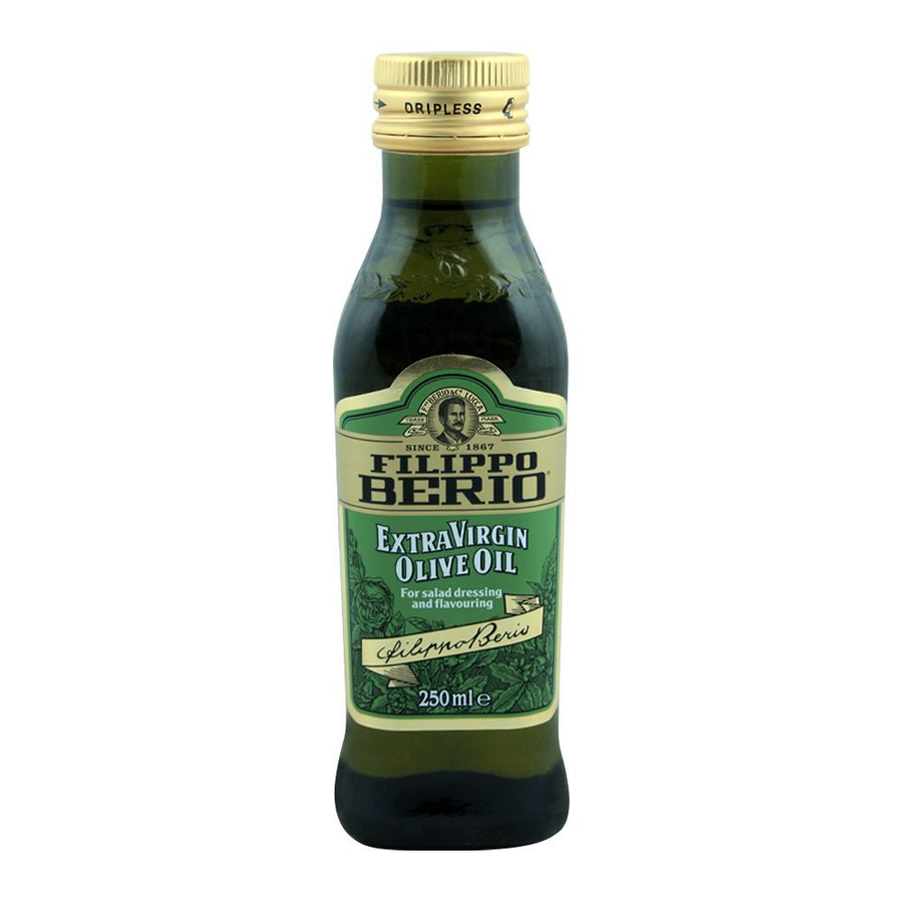 Filippo Beria Extra Virgin Olive Oil, For Salad Dressing and Flavouring, 250ml - Main Image