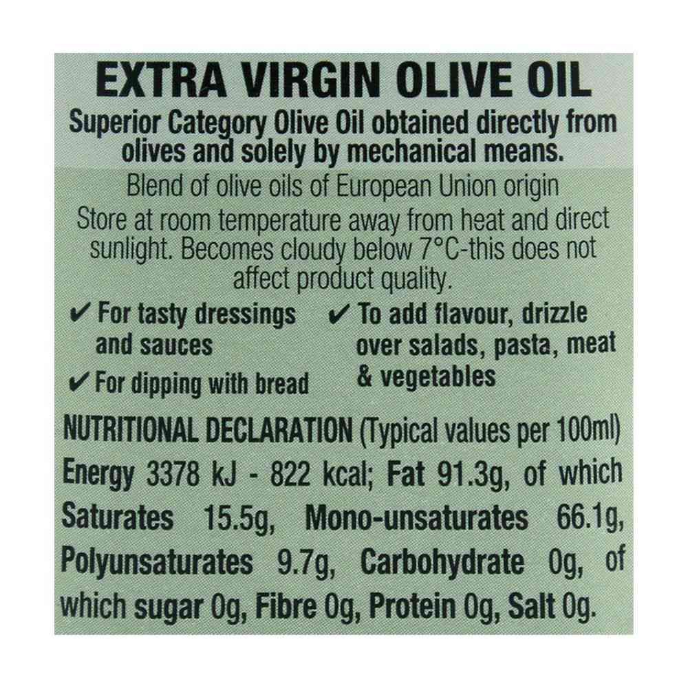 Filippo Beria Extra Virgin Olive Oil, For Salad Dressing and Flavouring, 250ml - Image 3