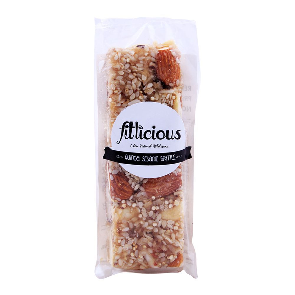 Fitlicious Quinoa Apricot Nut Bar, 1-Piece - Image 2