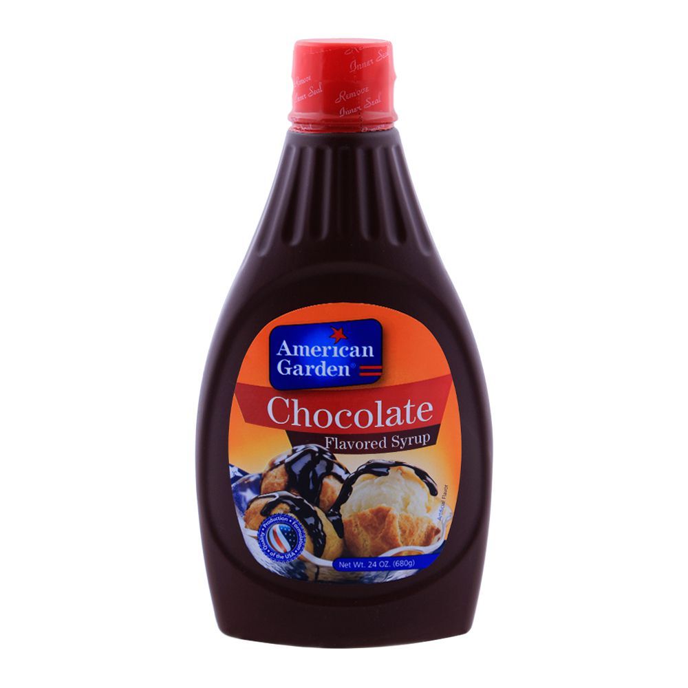 American Garden Chocolate Flavored Syrup 680g - Main Image