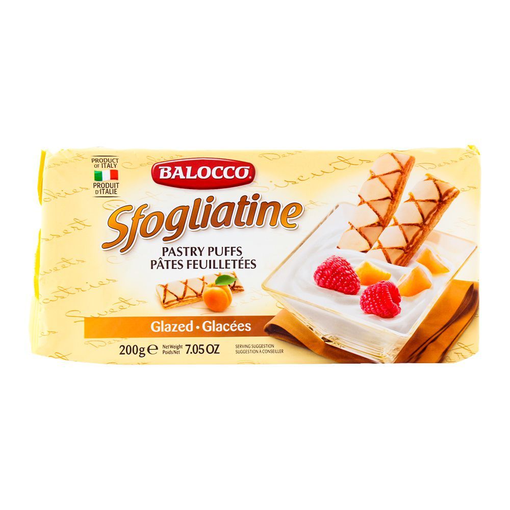 Balocco Sfogliatine Glazed Pastry 200gm - Main Image