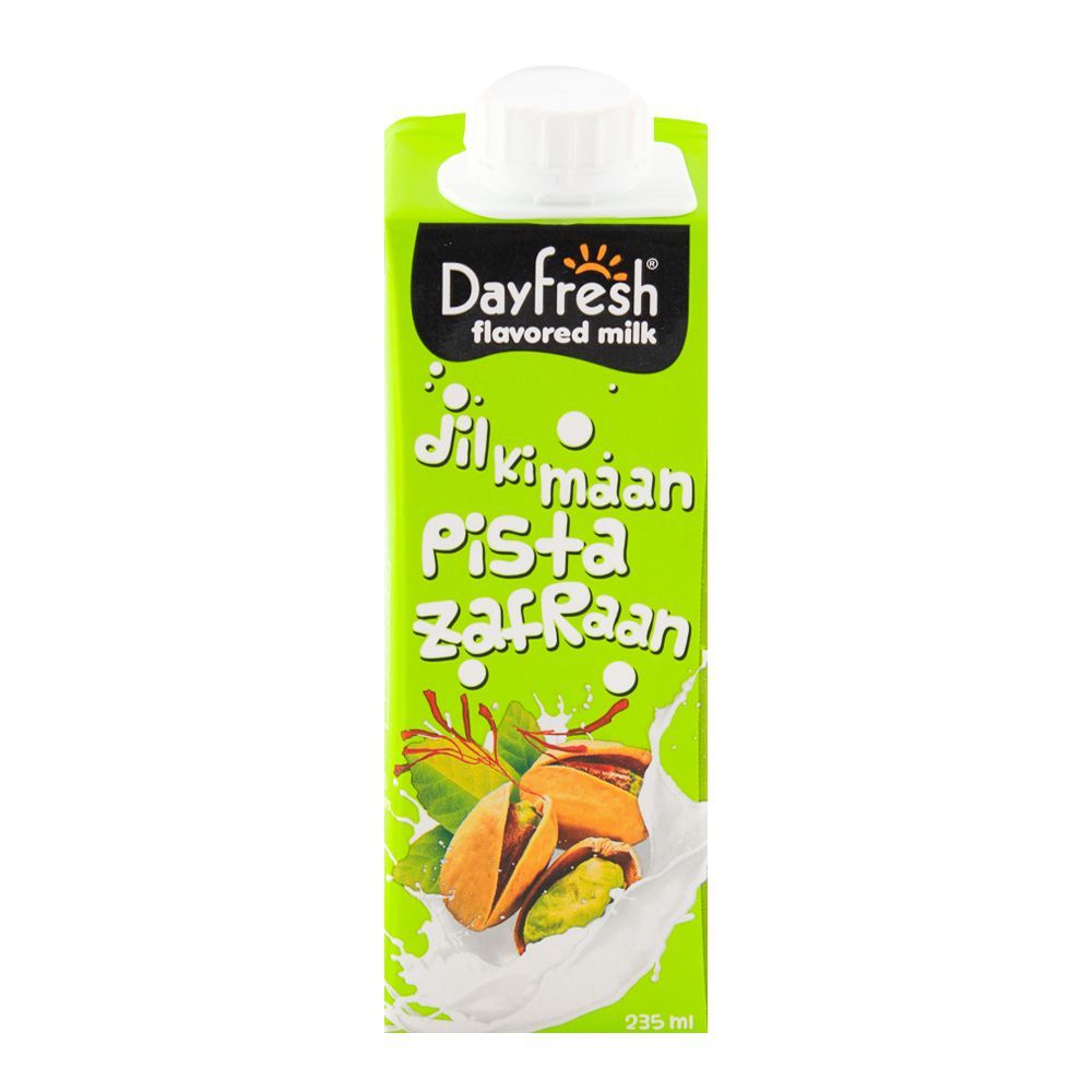 Day Fresh Pista Zafraan Milk 235ml - Main Image